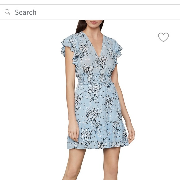 BCBG - flowy floral dress W/ POCKETS - Picture 4 of 4